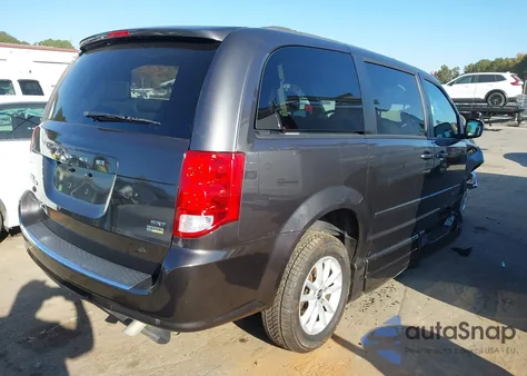 2016 Dodge Grand Caravan Sxt из США, поврежденный, VIN 2C4RDGCG1GR377787